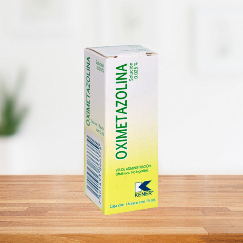 Solución Oftálmica Oximetazolina Lubyox Kener 5 Frasco 15ml