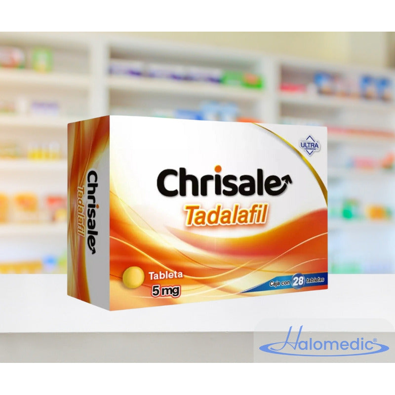 Tadalafil 5 Mg Chrisale 28 Tabletas Ultra Laboratorios