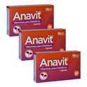 Anavit Vitaminas P/ Diabéticos 3 Cjs 30 Caps Gelpharma Sin Sabor