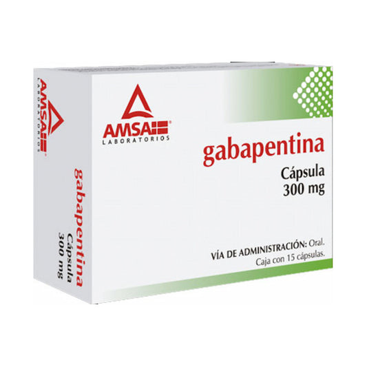 Gabapentina Ultra Gabapentina 300 Mg Caja C/15 Capsulas - Ultra Laboratorios, S.a. De C.v.
