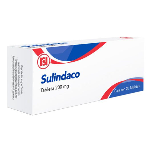 Sulindaco 200 Mg Con 20 Tabletas Randall