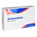 Eritromicina 500 Mg Caja Con 20 Tabletas Randall