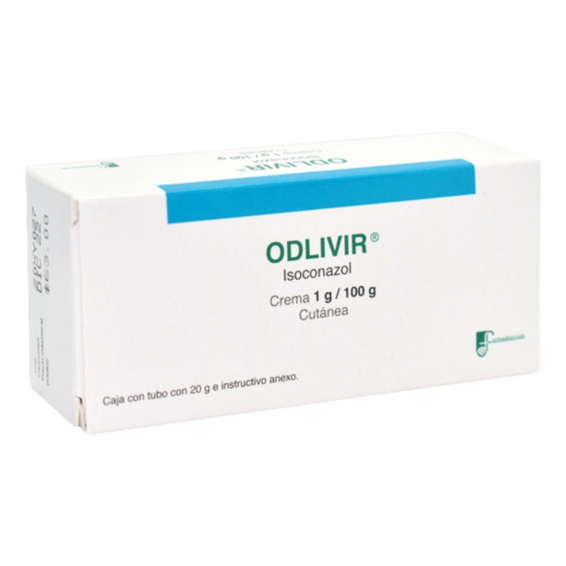 Odlivir Isoconazol 1g / 100g Crema Cutánea 20 G Farmadextrum Neutra