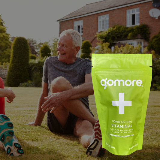 Gomore Gomitas Con Vitaminas, C, D3, A, B2, B6, Zinc Sabor Kiwi