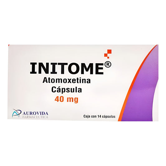 Initome Atomoxetina 40 Mg Caja Con 14 Cápsulas Aurovida