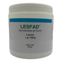 Lesfad Crema Sulfadiazina De Plata 1% 375g Fragancia Sin Fragancia