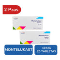 Montelukast 10 Mg 2 Cajas Con 20 Tabletas C/u