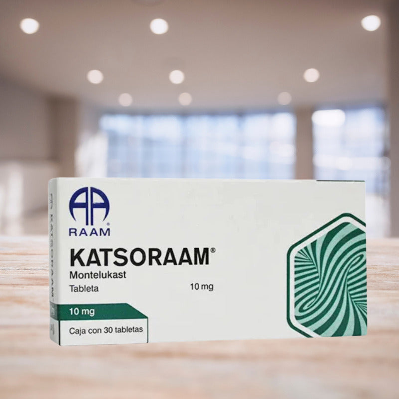 Katsoraam Montelukast 10 Mg 2 Cajas Con 30 Tabletas C/u Raam