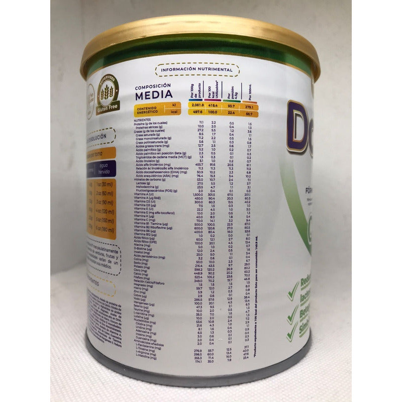 Doralac Coort Formula Iantil Premium 400g Sabor Sin Sabor