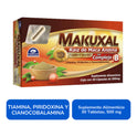 Makuxal Complejo B 30 Cápsulas 500 Mg Suplemento Sin Sabor