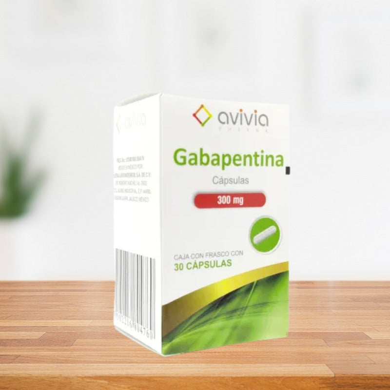 Gabapentina 300 Mg 2 Cajas Con 30 Cápsulas C/u Avivia Pharma