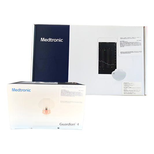 Kit Guardian 4 Transmisor Y 1 Cajas De Sensores Medtronic Salmón