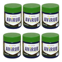 Avirub Mentol/alcanfor/eucalipto Ungüento 6 Tarros Con 40g