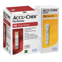 Paquete Accu - Chek Performa 50 Tiras Y 25 Lancetas