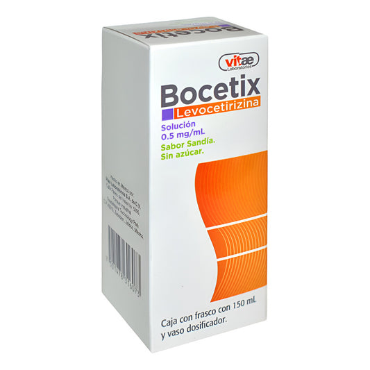 Bocetix Levocetirizina Solución 0.5 Mg/ Ml Frasco Con 150 Ml