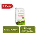 Cinarizina 75 Mg 2 Cajas Con 60 Tabletas C/u Avivia Pharma