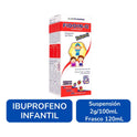 Fidoin-q Infantil Ibuprofeno Suspensión 120 Ml Quimpharma