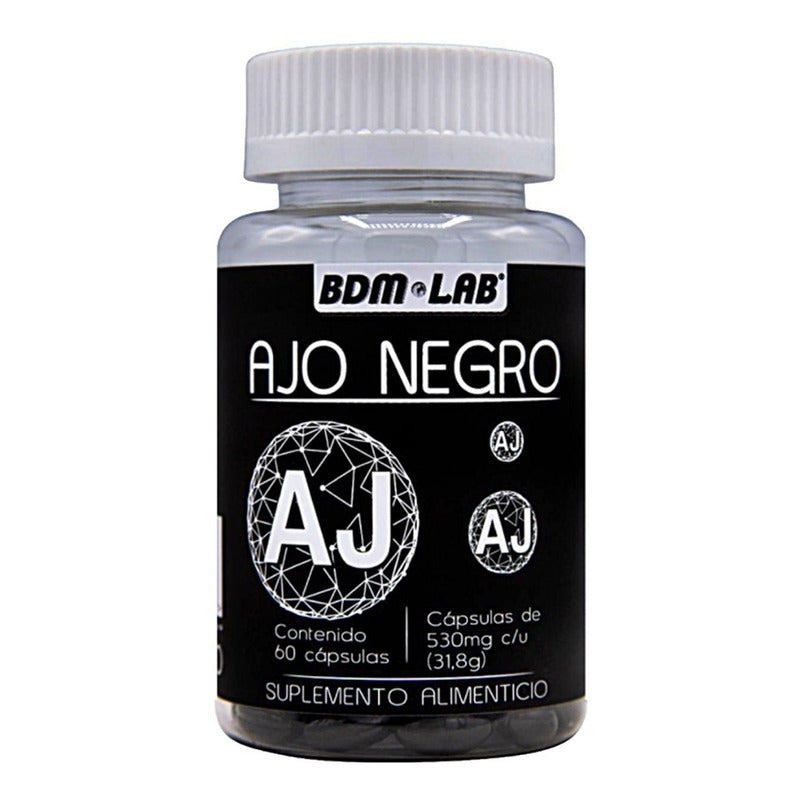 Ajo Negro Bdm Lab 60 Capsulas Sin Sabor