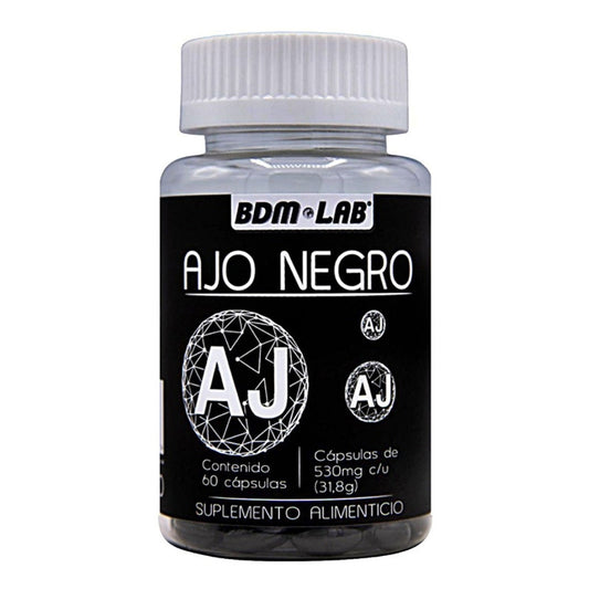 Ajo Negro Bdm Lab 60 Capsulas Sin Sabor