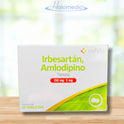 Irbesartán Amlodipino 150/5 Mg 2 Cajas Con 28 Tabletas C/u