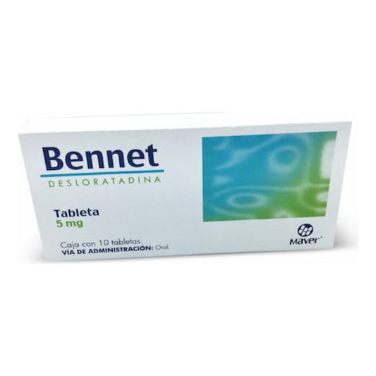 Bennet Tableta 5 Mg, 10 Tabletas