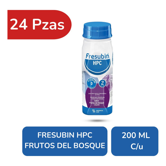 Fresubin Hpc Frutos Del Bosque 200 Ml 24 Piezas Suplemento Frutos Del Bosque