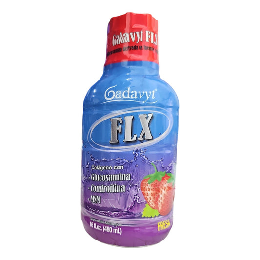 Gadavyt Flx Colageno Glucosamina Condroitina Msm Fresa 480ml