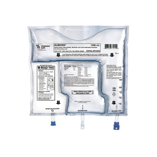 Kabiven Central 1400 Kcal 1540 Ml C/4 Pz Fresenius