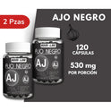 Ajo Negro Bdm Lab Pack Con 120 Capsulas Sin Sabor