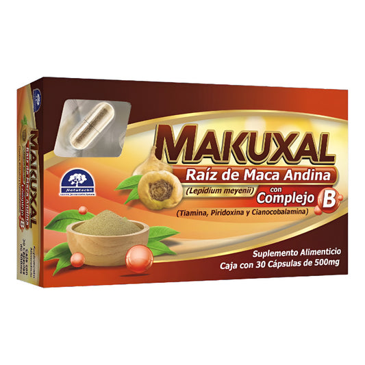 Suplemento En Cápsula Makuxal Complejo B X 500g