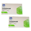 Doriraam Oxcarbazepina 600 Mg 2 Cajas Con 20 Tabs C/u Raam