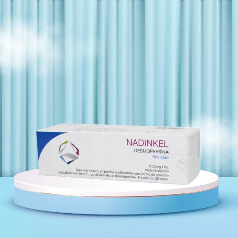 Nadinkel Desmopresina 89mcg/ml C/1 Bomba Dosif 2.5 Ml Dankel