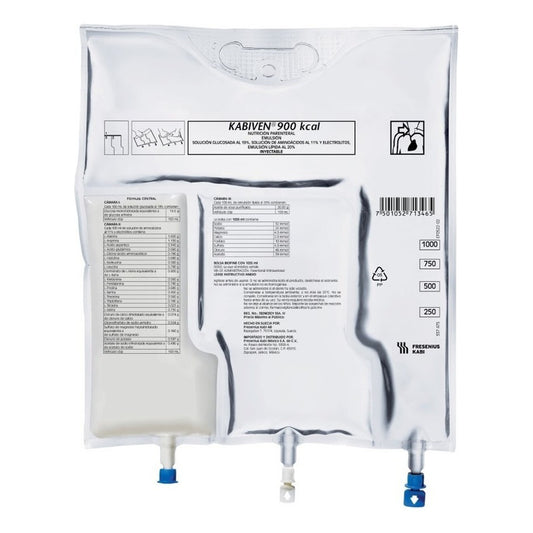 Kabiven Central Fresenius Kabi 900 Kcal 1026 Ml C/4 Pz Kabiven Central