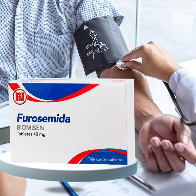 Furosemida 40 Mg 4 Cajas Con 20 Tabletas C/u Randall