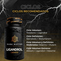 Ligandrol Sarms Aumento Masa Muscular Volumen Dark Matter 60 Tabs 30 Servicios Sabor Neutro