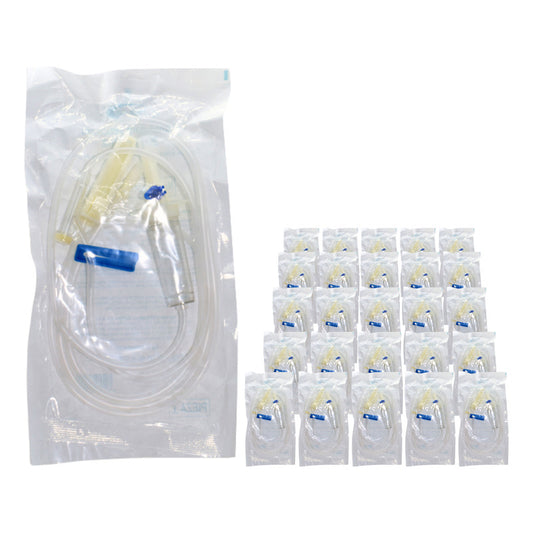 Equipo Venoclisis Microgotero 60 Gotas 25 Pzs Medicrit Jayor
