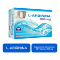 L-arginina 900 Mg 30 Tabletas Suplemento Natutech Sin Sabor