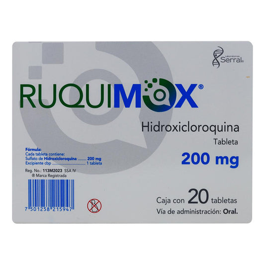 Ruquimox C/20 Tabs. 200 Mg.