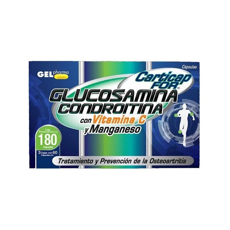 Glucosamina Condroitina Carticap For 180 Caps