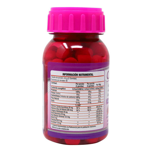 Colagemax Gums Sabor Frambuesa Fco 242 G Natutech