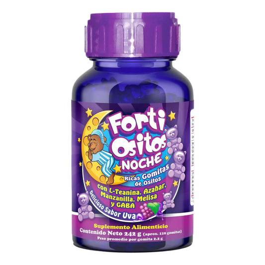 Forti Ositos Noche Vitaminas Infantil 242 G Uva Natutech Uva