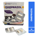 Omeprazol 10 Cajas Despachadoras Con 16 Blíster Dobles C/u
