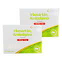Irbesartán Amlodipino 150/5 Mg 2 Cajas Con 28 Tabletas C/u