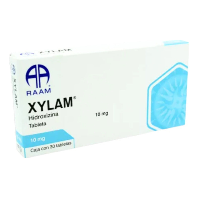 Xylam Hidroxizina 10 Mg Caja Con 30 Tabletas