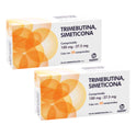 Trimebutina Simeticona 100/37.5mg 2 Cjas 20 Tabs C/u Maver