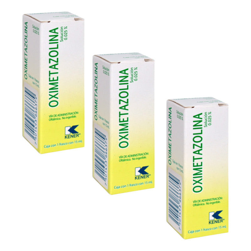 Lubyox Oximetazolina Sol. Oftalmica 3 Goteros De 15ml C/u