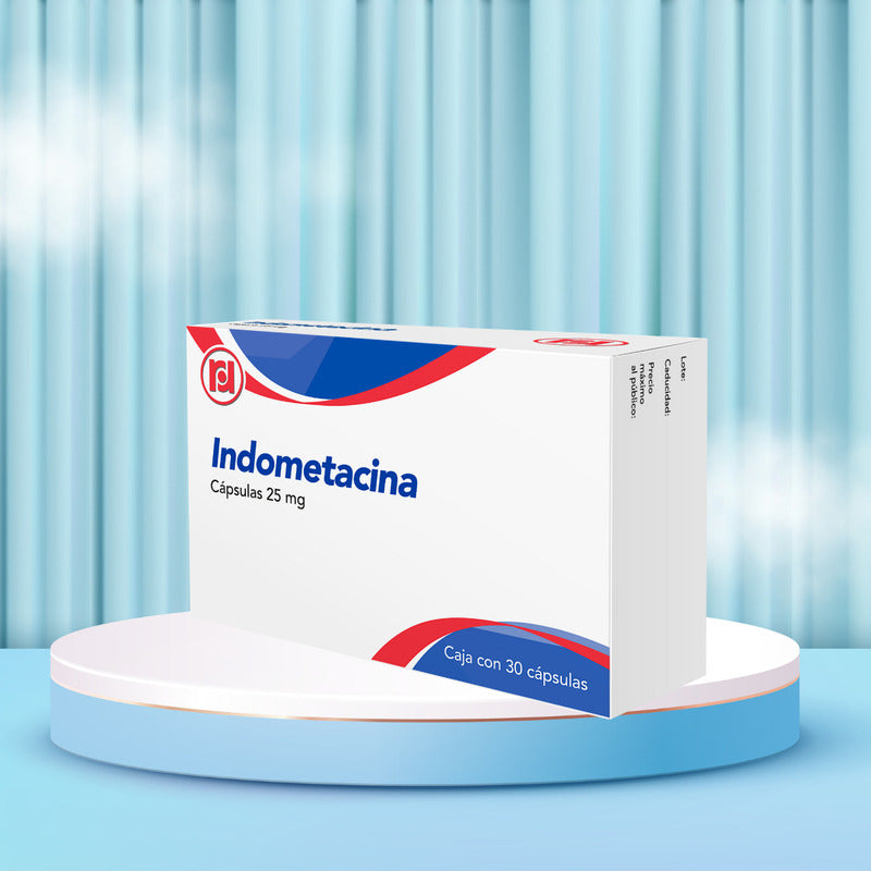 Indometacina 25 Mg Caja Con 30 Cápsulas Randall