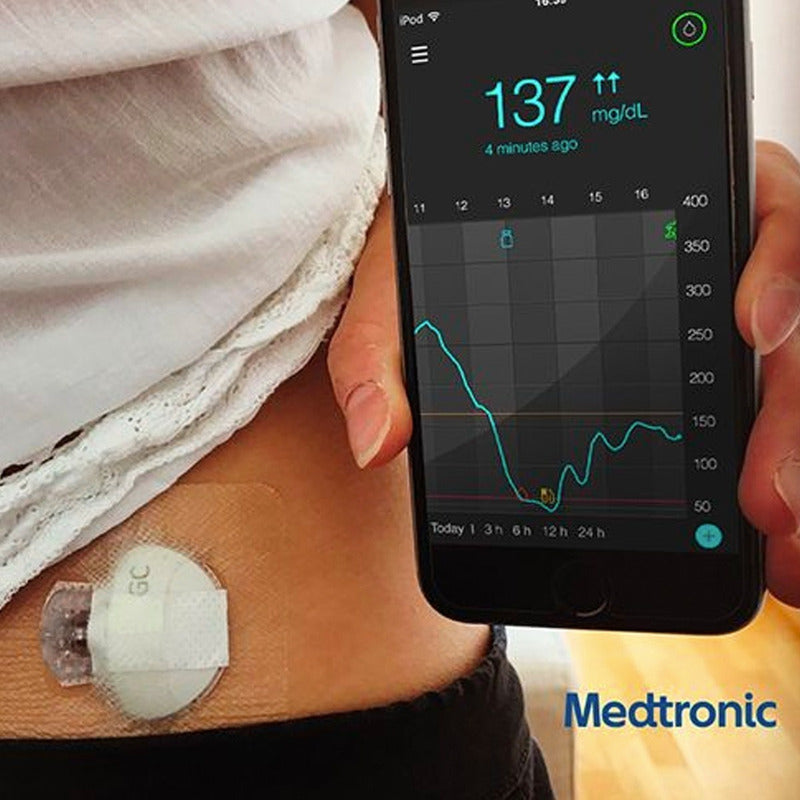 Medtronic Sensores Guardian (3) Pack 15 Sensores  Blanco