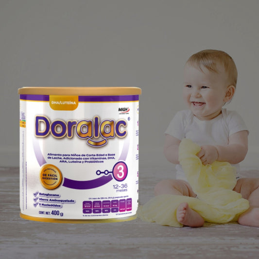 Doralac Etapa 3 Fórmula Infantil Premium 400g 12 - 36 Meses