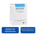 Derfidem Resina De Podofilina 250mg Frasco 5 Ml Farmadextrum